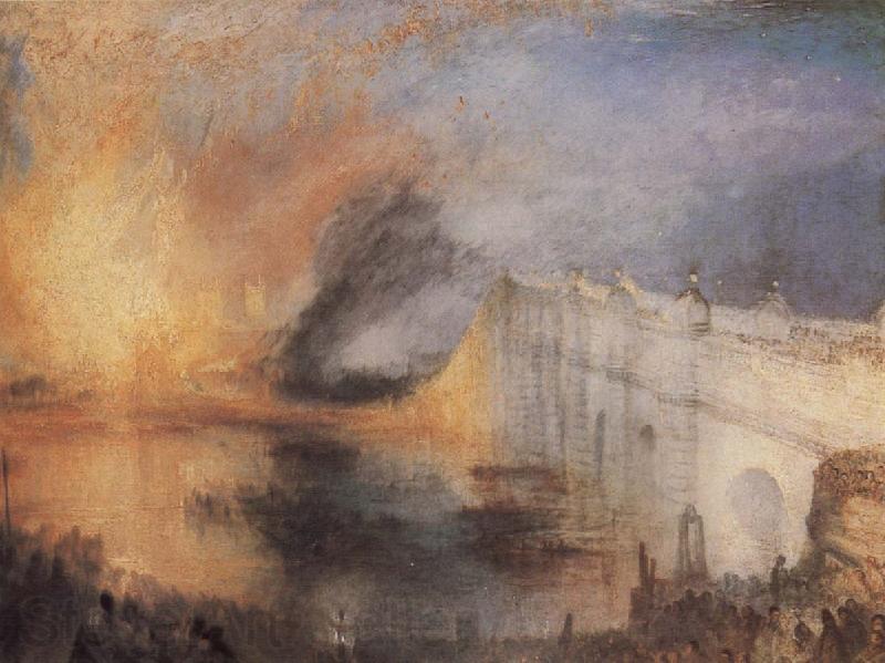 Joseph Mallord William Turner Roman fire France oil painting art